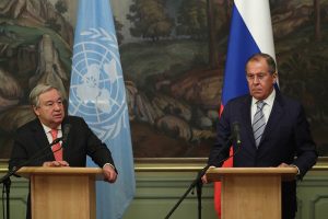 Sastanak Lavrova i Gutereša: Potvrđena potreba sprovođenja sporazuma iz Istanbula