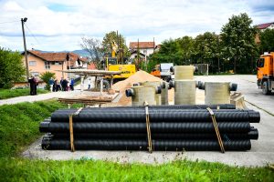 Radovi na Pobrđu: Gradi se kanalizaciona mreža u dvije ulice