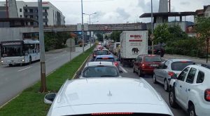 Usporen saobraćaj: Udes na Zapadnom tranzitu u Banjaluci FOTO