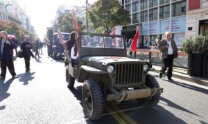Antifašistička tradicija: Počasni defile povodom 78. godišnjice oslobođenja Beograda