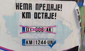 Plakati na sjeveru Kosova i Metohije: Srbi poslali poruku Prištini i Zapadu