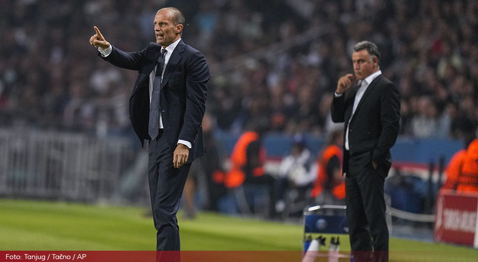 Alegri ljut: Dvije šanse smo propustili preko Vlahovića