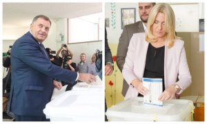 Izašli na biračka mjesta: Dodik i Cvijanovićeva glasali na izborima
