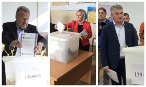Izbori u FBiH: Lideri najjačih stranaka izašli na birališta