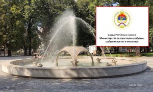 Ministarstvo potvrdilo: Fontana u Parku Mladen Stojanović još nema građevinsku dozvolu