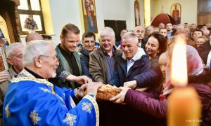 Okupio se veliki broj sugrađana: Slava Hrama Pokrova Presvete Bogorodice u Zalužanima