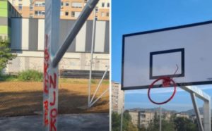 Sramotan prizor: Vandali uništili sportski teren koji je Nurkić poklonio djeci