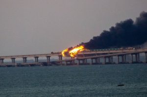 Kamion-bomba uzrok eksplozije na Krimskom mostu