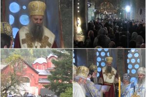 Zaokružen proces preuzimanja dužnosti srpskog prvojerarha: Patrijarh Porfirije ustoličen u Pećkoj patrijaršiji