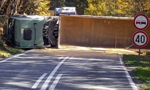 Oprez, velika gužva na putu: Prevrnuo se kamion, obustavljen saobraćaj