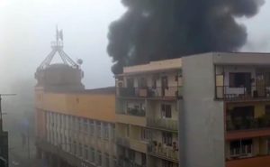 Požar guta zgradu robne kuće u Kruševcu VIDEO