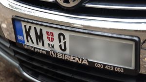 Sa oznakama srpskih gradova: Produženo važenje registracije vozila na Kosmetu