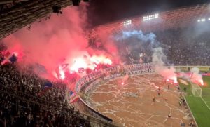 Huligani palili srpske zastave u hrvatskom derbiju: Oglasio se klub iz Republike Srpske FOTO
