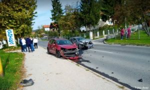 Težak sudar: Dvije osobe povrijeđene i prevezene u UKC