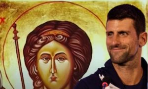 Đokovići proslavili Aranđelovdan: Novak se opustio, igralo se kolo VIDEO