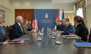 Sastanak Dačića i Hila: Sve napore usmjeriti na nastavak dijaloga Beograda i Prištine