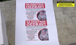 Budimo humani, pozovimo 1402! Borba malog Dimitrija traje od rođenja