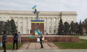Ukrajinske snage u centru Hersona: Gradom se vijore plavo-žute zastave VIDEO/FOTO