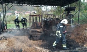 Proizvodne mašine nestale u plamenu: Izgorio pogon za proizvodnju peleta FOTO