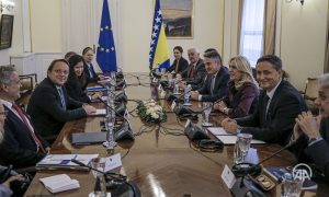 Varhelji nakon sastanka sa Predsjedništvom BiH: Put u EU otvoren, ali se očekuju rezultati