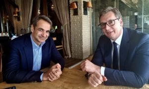 Vučić sa Micotakisom: Razgovarano o Kosmetu i regionalnim temama