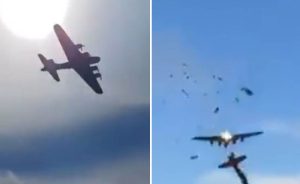 Sudar dva aviona u vazduhu na aeromitingu u Dalasu VIDEO