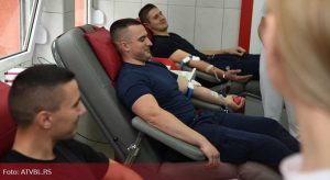 Povodom slave MUP-a: Kadeti Policijske akademije dobrovoljno darovali krv