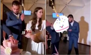 Frka na svadbi: Mladoženja nokautirao gosta VIDEO