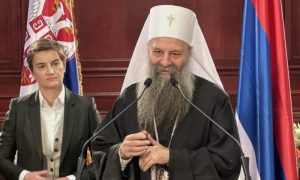 Patrijarh Porfirije na inauguracionom prijemu kod Dodika: Treba graditi mir i jedinstvo