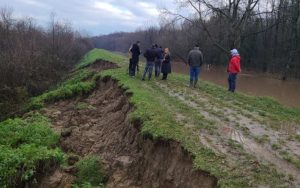 Milovanović potvrdio: “Vode Srpske” će sanirati klizišta na obodnom kanalu u Drakseniću