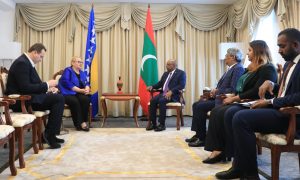 Povela i sina: Turkovićeva za kraj mandata posjetila Maldive