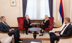Cvijanovićeva sa Kalabuhovom: Razgovarano o aktuelnim političkim pitanjima u BiH