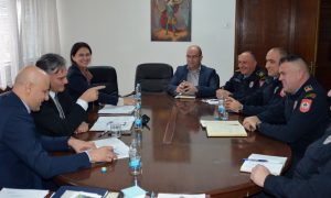 Karan i Kostrešević u posjeti PU Doboj: Stanje bezbjednosti zadovoljavajuće