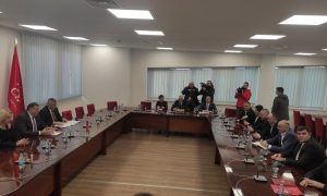 U prostorijama SNSD-a: Sastanak stranaka članica vladajuće koalicije