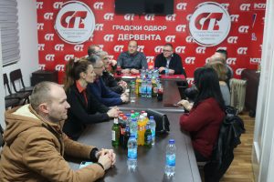 Socijalisti u Derventi upriličili novogodišnji prijem za novinare
