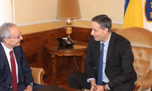 Bećirović sa ambasadorom Italije u BiH: Dodatno jačati ekonomsku saradnju