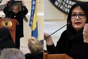 Turković pred iranskim šefom diplomatije: Usred konferencije stavila maramu na glavu