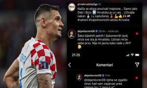 Slavio uz “Za dom spremni”: Lovren kritičarima poručio da “mrze sve što je hrvatsko”