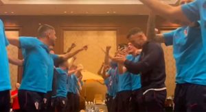 Hrvatski fudbaleri slavili uz Tompsona: Pogledajte šta pjevaju VIDEO