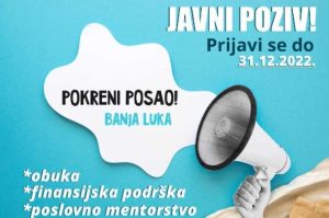 Pokreni posao: Javni poziv za besplatno učešće u programu podrške razvoju biznisa