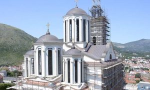 EZHIP reagovala: Napad na crkvu u Mostaru – napad na sigurnost srpskog naroda