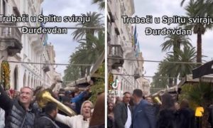 Neobična scena: U Splitu plešu i pjevaju uz Đurđevdan VIDEO