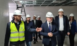Šeranić obišao bolnicu u izgradnji: Do kraja godine novi objekat predati radnicima