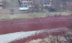 Bosna postala crvena: Građani zabrinuti, inspekcija na terenu VIDEO