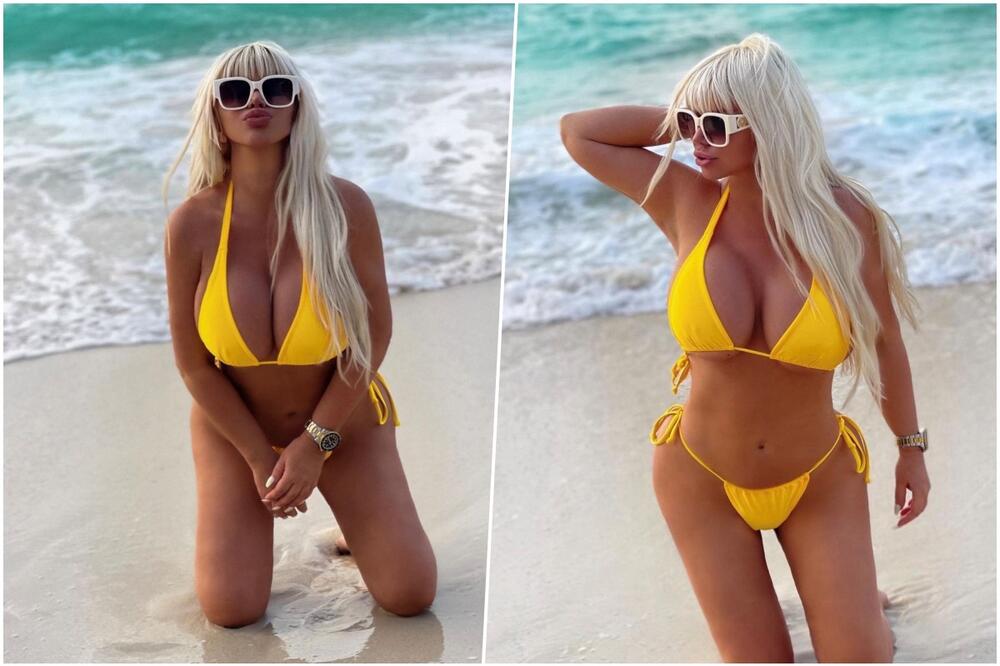 Otišla na odmor prije operacije: Bubamara u Dubaiju sunča svoje “sedmice”