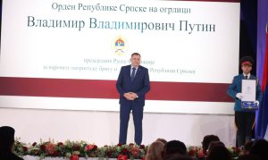 Dodik odlikovao Putina Ordenom Republike Srpske: Ponosni na svoje prijatelje