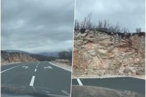Nevjerovatan prizor na cesti: Signalizacija vodi vozača ravno u brdo VIDEO