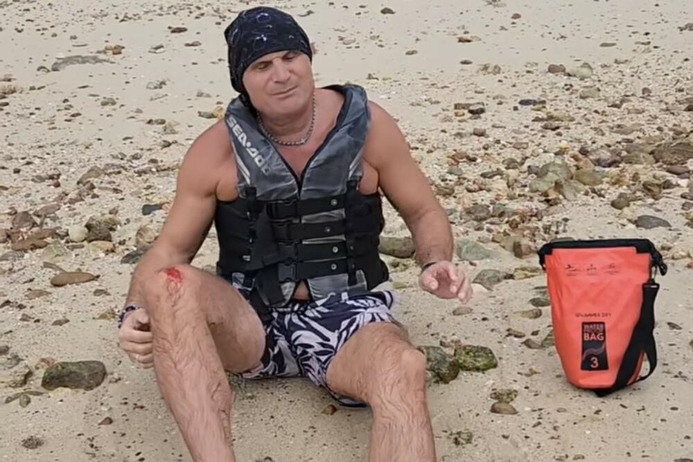 Mili imao nezgodu na odmoru: “Kako sam se razbio” VIDEO