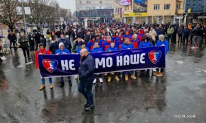 “Ne damo naše”: Banjalučki sportisti protestovali zbog imovine RK Borac FOTO/VIDEO