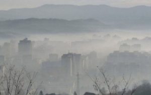 Vazduh najzagađeniji u Visokom, Sarajevu, Zenici, Kaknju i Tuzli
